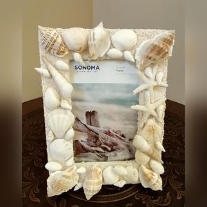 Picture frame Seashell/Beach theme 4x6 Glass picture. frame 5x7 New